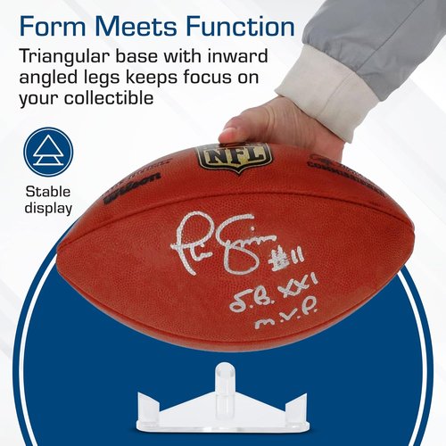 BCW Acrylic Ball Stand - Anti-Slip Design for Basketball, Football & Soccer Ball Display | 1 Pack