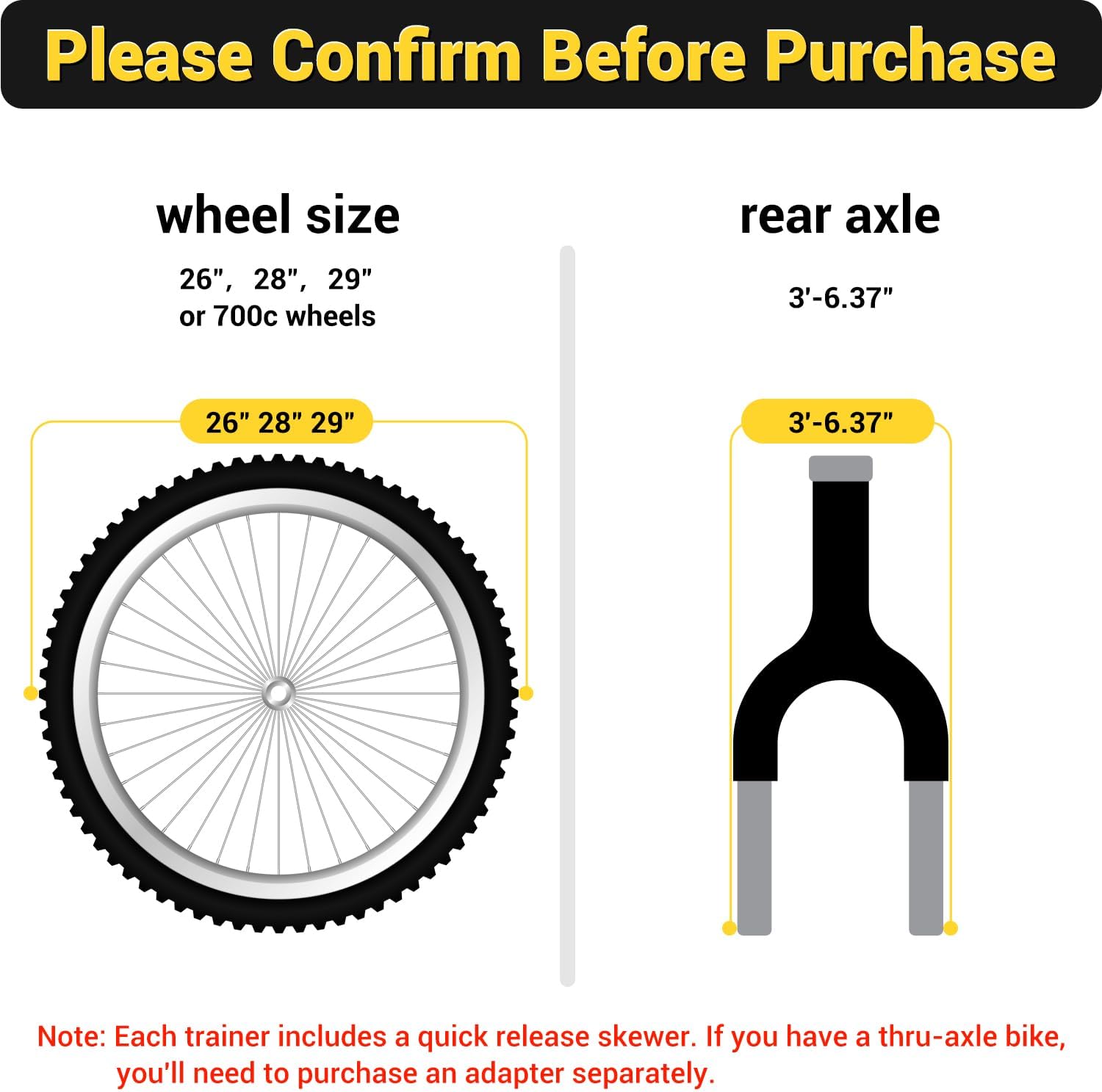 Sportneer Smart Bike Trainer Stand - Compatible with 26-29" & 700C Wheels | Bluetooth & ANT+ for Zwift & Rouvy AR