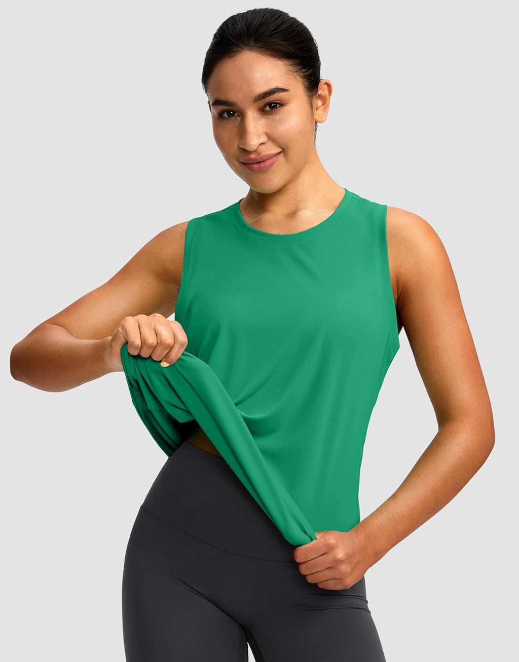 Skiennix Women's Racerback Workout Tank Top - Sleeveless Loose Fit for Yoga & Gym Activities