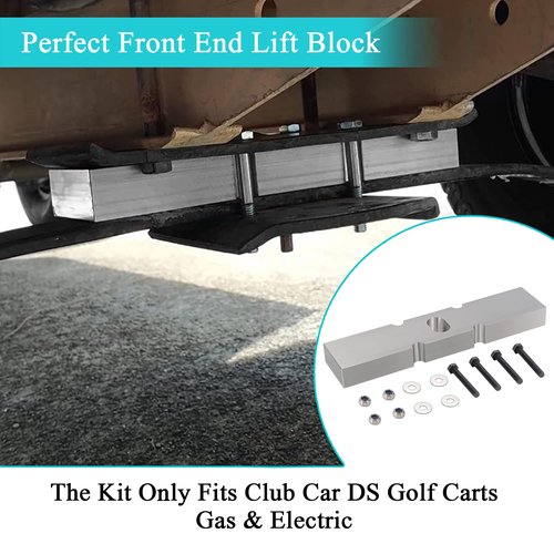 10L0L Golf Cart 1 inch Front End Lift Block Kit for Club Car DS