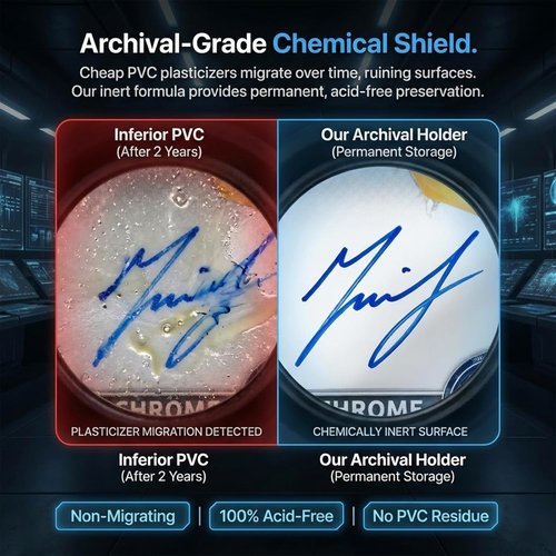 DEDC Semi-Rigid Card Holders - 300 Pcs Trading Card Sleeves for PSA, SGC, BGS, CSG Protection