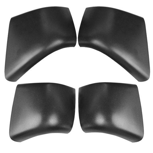Jaronx Compatible with Tesla Model Y Roof Rack Cover Rail End Shell 2020-2023, 4PCS Roof Rack Luggage Cross Bar Covers for Tesla Model Y Replace 1518242-00-B 1518243-00-A 1518249-00-B 1518250-00-A