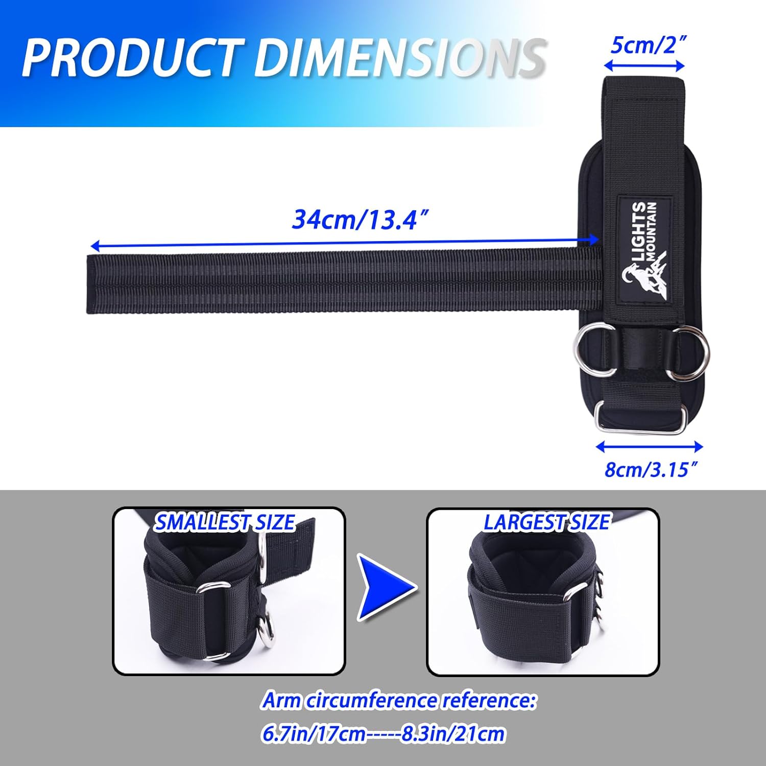 Skiennix Non-Slip Lifting Straps - Durable Wrist Cuffs for Weightlifting | Double D-Ring Design