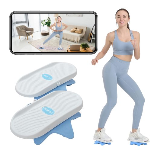 Ab Twister Board, Twister Exercise Board, Waist Twisting Disc - Ab Board Exercise, Twisting Stepper, Waist Trainer Trimmer - for Ab Exercise Abs Core, Full Body Toning Workout Home Gym