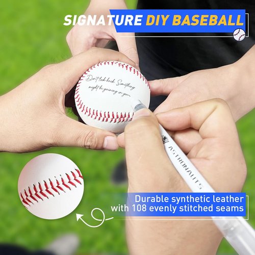 Gracfulcub Official Game Baseball - Perfect for Youth & Adult Training | Standard Size & Weight
