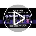 ZOHAN Electronic Shooting Ear Muffs with Patches, Ambient Sound Amplifier, NRR 23dB, Black & Purple