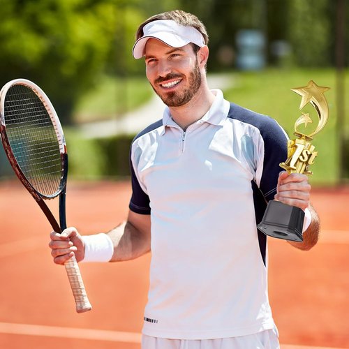 Foilswirl First Place Trophy - Funny Gold Winner Cup for Sports Tournaments | Football & Soccer