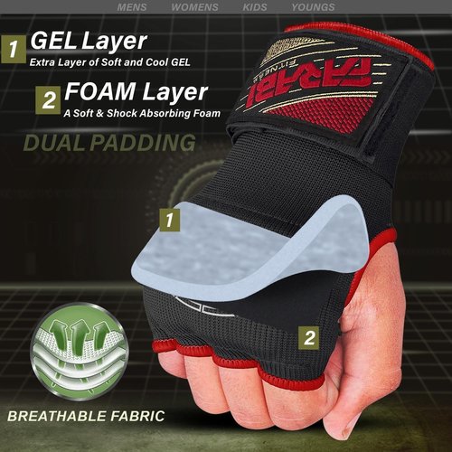 Farabi Kids Hybrid Boxing Gloves - Comfortable Inner Padding for Enhanced Protection