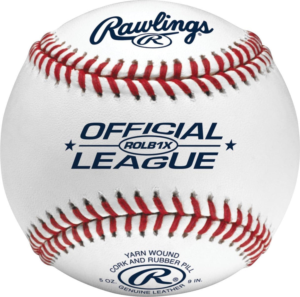 Rawlings Official League Youth Baseballs - Competition Grade, 30-Ball Bucket | ROLB1X