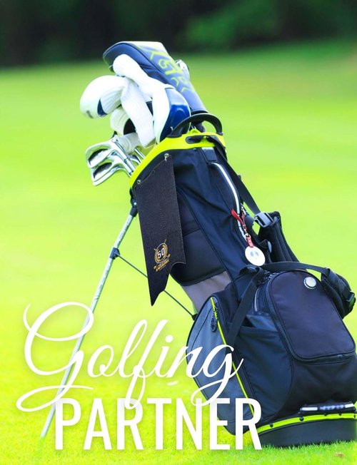 CybGene 50th Birthday Gifts Golf for Men Golfer, Funny Golf Towels for Golf Lovers, Husband, Perfect for Dad, Boss, Grandpa for Birthday