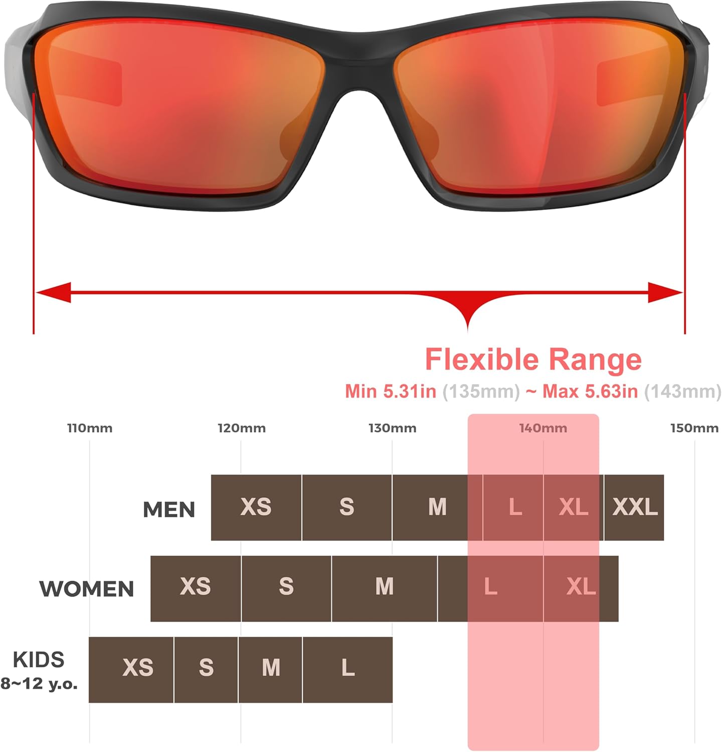 Polarized Fishing Sunglasses | UV400 Protection, Adjustable Nose Pad | Ideal for Men & Women