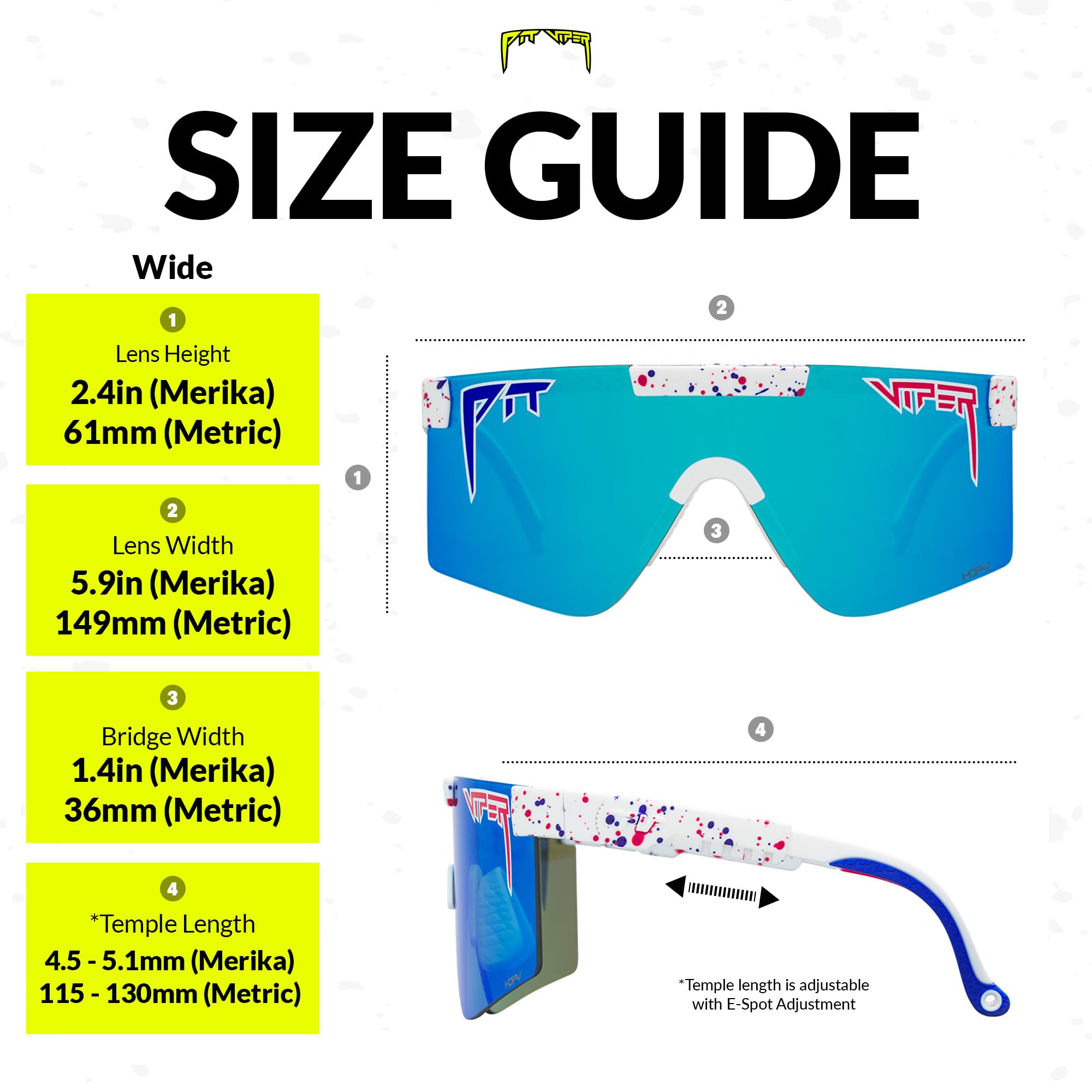 Pit Viper Sunglasses – Polarized, Non-Polarized & Z87 Options, Multiple Colors & Fits – Retro Styles