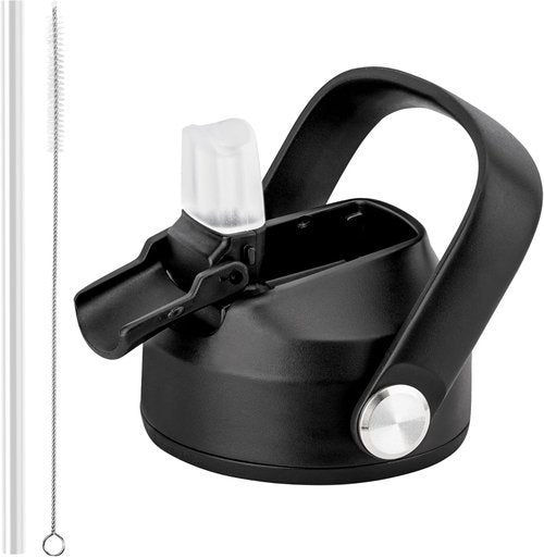 Hydro Flask Straw Lid - Silicone Nozzle for 12-64 oz Wide Mouth Bottles | Water Bottle Accessory