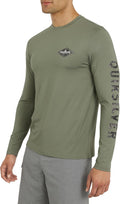 Quiksilver Men's Long Sleeve Rash Guard Shirt - UPF 50 Sun Protection | Regular Fit (S-XXL)