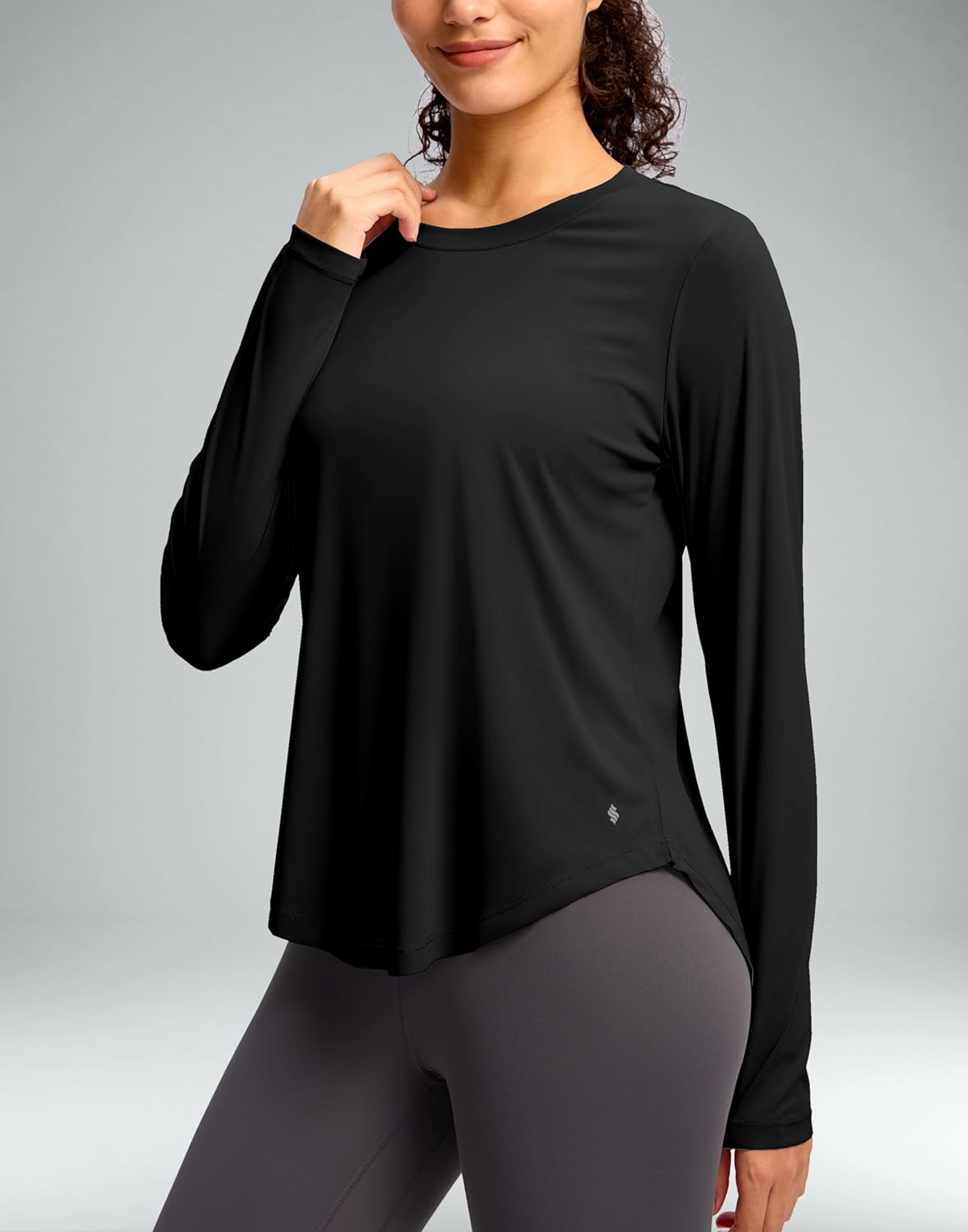 Soothfeel Women's Long Sleeve Sun Shirt - UPF 50+ UV Protection, Lightweight Quick-Dry Hiking Top