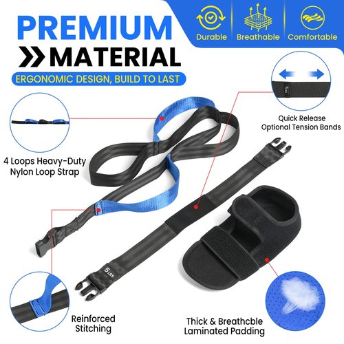 JNATER Knee Replacement Recovery Aids - Must Have Hip/Knee Surgery Recovery Equipment, Improve Mobility and Flexibility, Relieve Pain-Physical Therapy Equipment