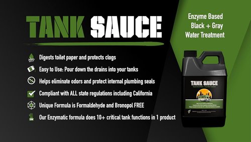 Bling Sauce | Enzyme-Based Black & Gray Water Treatment for RVs - 64 oz.