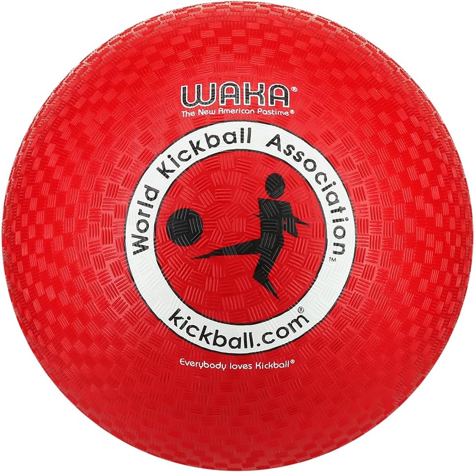 WAKA Official Kickball - Durable 10-Inch Size for Ultimate Fun and Play