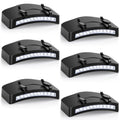 Lytoybe 6 Pcs Hat Clip Light, 11 LED Cap Lights Clip on Hat, IPX5 Waterproof Hands-Free Flashlight for Running, Working, Biking, Camping(AAA Batteries not Included)