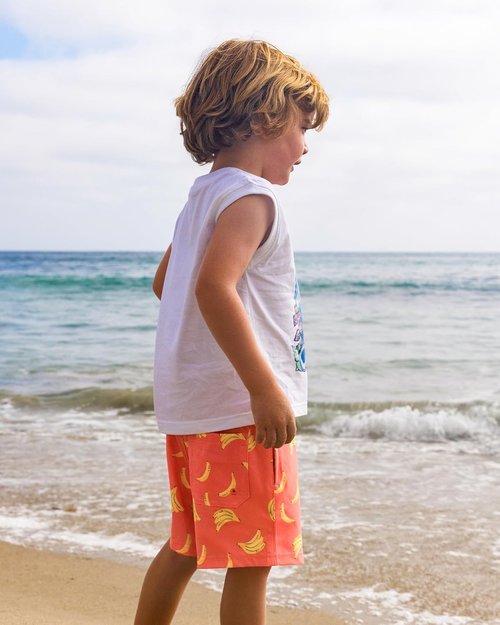 Maamgic Boys Swim Trunks - Compression Liner for Comfort | Toddler Stretch Swim Shorts