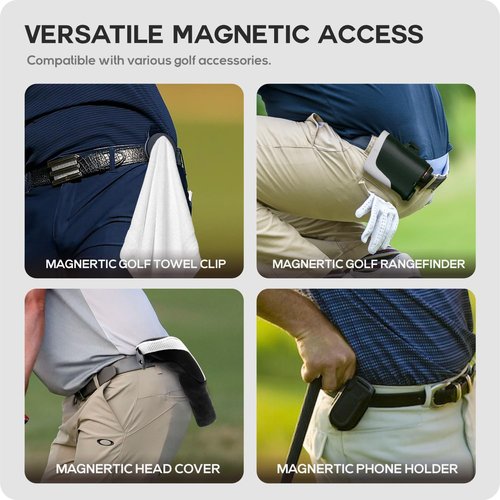 TUSITA Golf Magnetic Belt Clip for Attaching Accessories to Belt