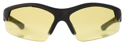 Smith & Wesson M&P Super Cobra Frame Shooting Glasses with No-Slip Rubber, Impact Resistance and Anti-Fog Lenses for Shooting, Working and Everyday Use
