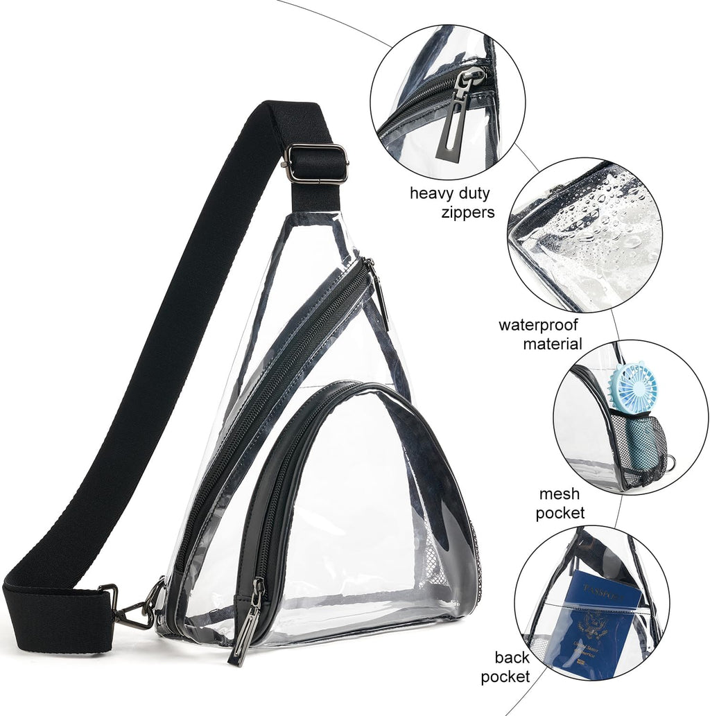 Skiennix 7L Sling Bag - Versatile Crossbody Backpack for Travel | Stylish PU Leather Design