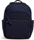 Vera Bradley Small Cotton Backpack - Stylish True Navy Design | Perfect for Everyday Use