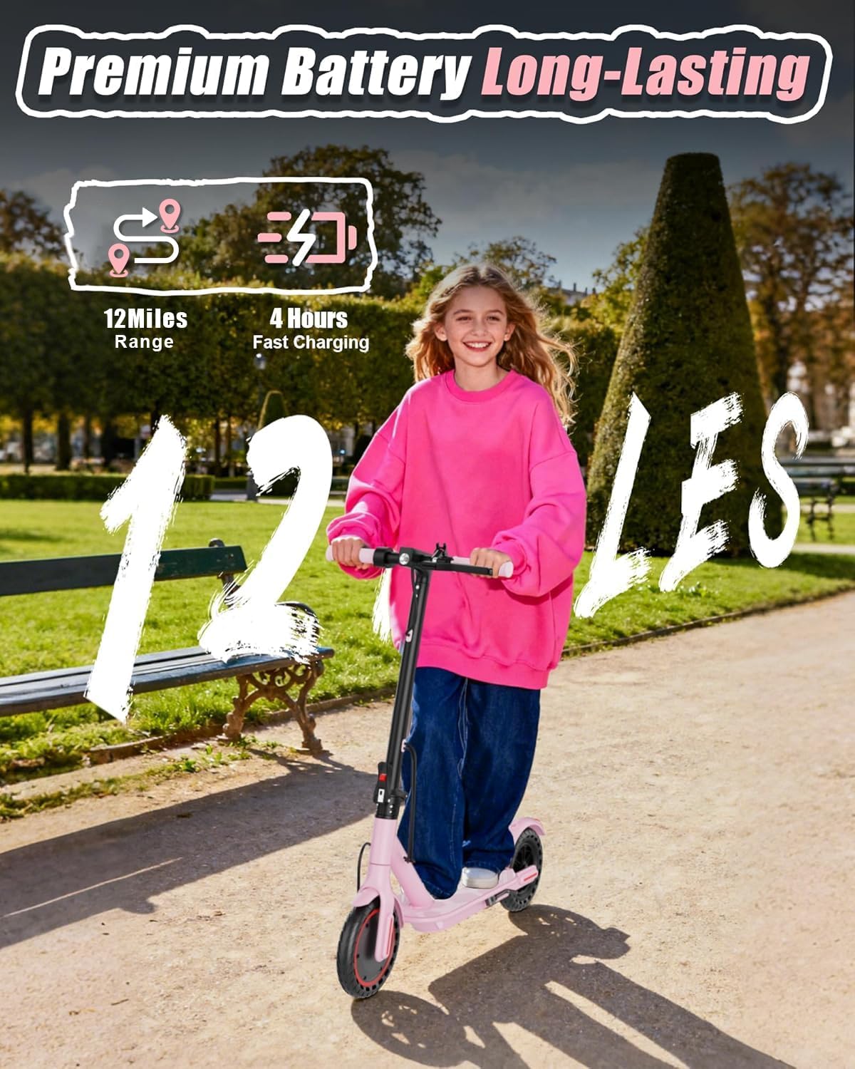 **Skiennix Electric Scooter - High-Speed Folding E-Scooter for Adults & Kids | 10-14" Tires, 50 Miles Range**