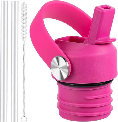Hydro Flask Straw Lid - Replacement Sport Cap with Flexible Handle for 18/21/24 oz Bottles