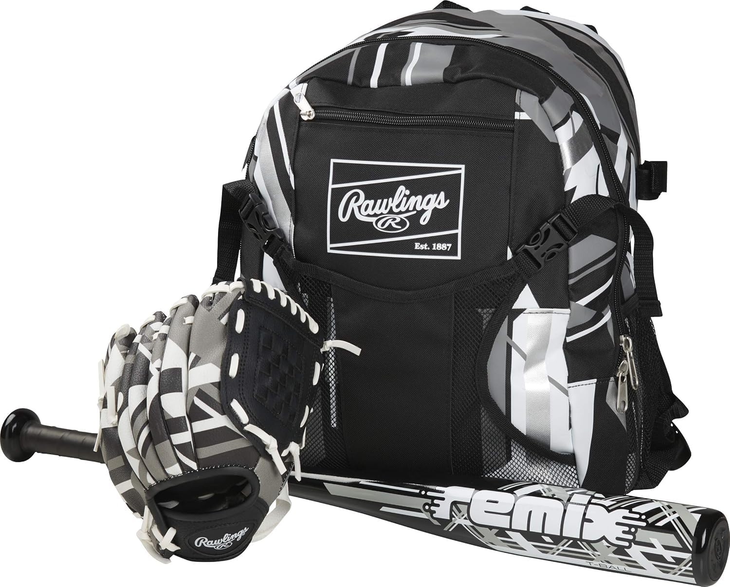 Rawlings Remix T-Ball Bat -12 Drop | 2 1/4" Barrel | Durable 1-Piece Aluminum Design