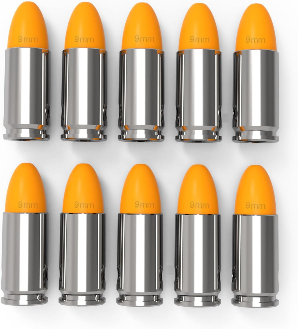 Pro Dummy Rounds - Reusable 9mm & 12GA Training Caps for Safe Dry Fire Practice | Durable Design, Multiple Colors