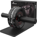 Abiarst Ab Roller Wheel - Ultimate Abs Workout Equipment for Core Strength Training | Includes Knee Pad Accessories