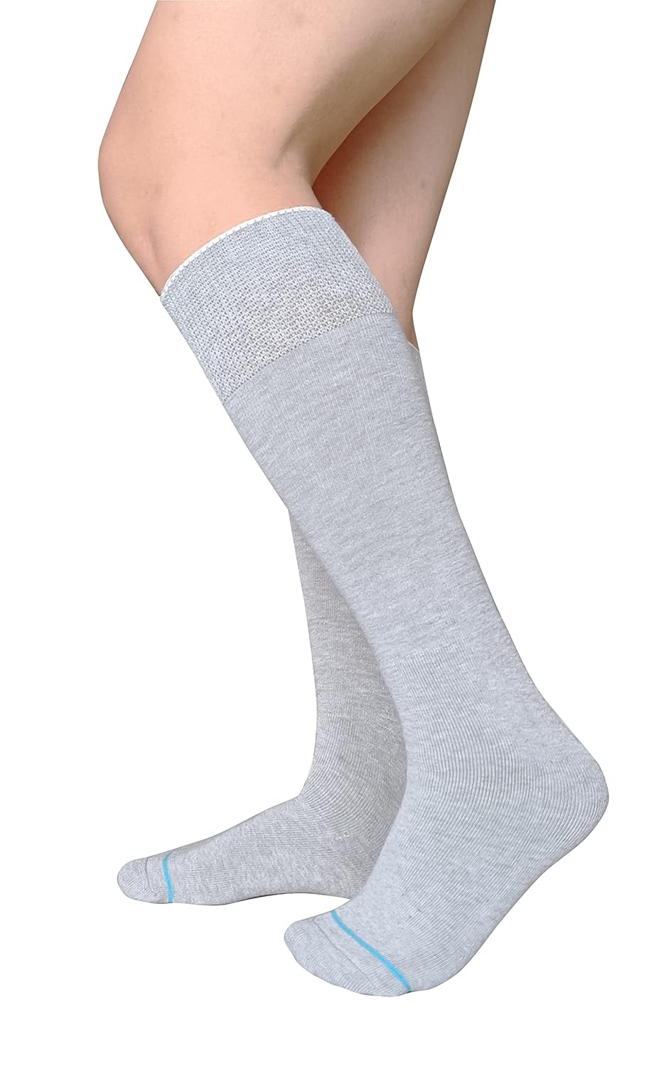 Skiennix Replacement Sock Liner for Orthopedic Walking Boots - Comfortable Tube Socks for Air Cam Walkers | 2 Pairs