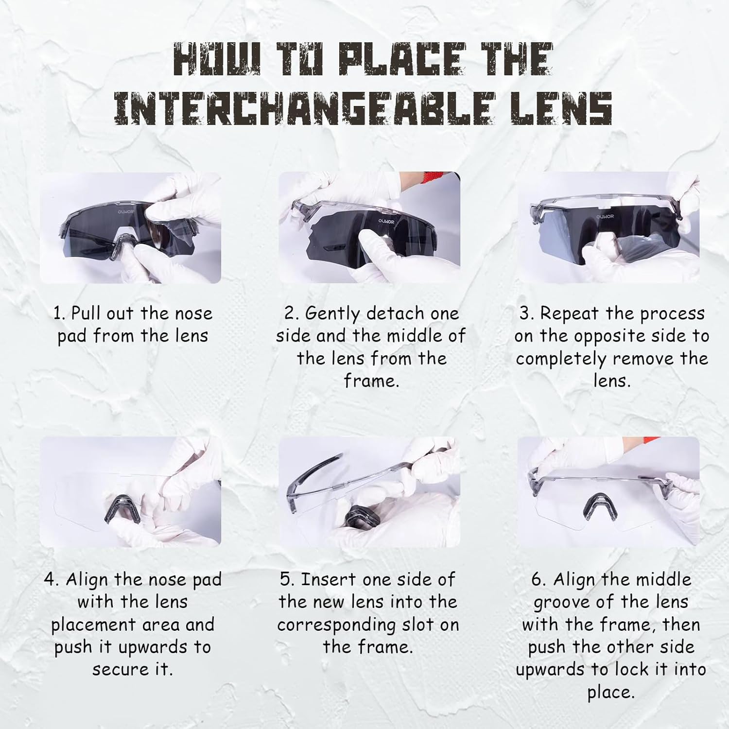 Polarized Cycling Glasses by [Brand Name] - Unisex Translucent & Gray Design for Ultimate Clarity