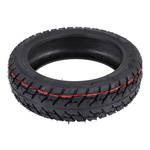 Karlak 10 Inch 60/70-6.5 Front Wheel Tire Replment for Ninebot MAX G30 G30D Electric Scooter Front Wheel Hub with Drum Brake