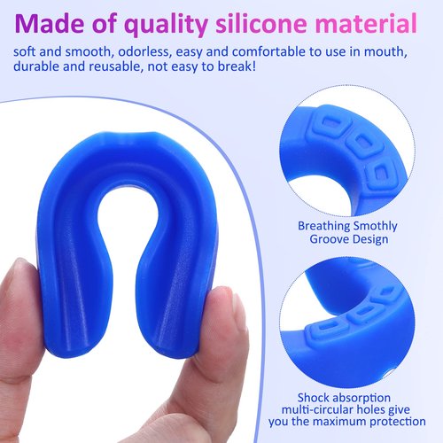 Boao 17 Pack Kids Youth Mouth Guard for Sports, Boys Girls Mouth Guard with Case for Football Lacrosse Basketball Boxing Soccer Taekwondo MMA Karate