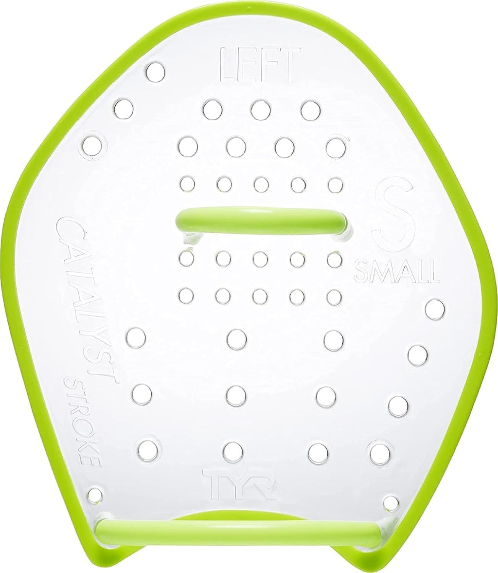 TYR Catalyst Stroke Swim Paddles - Durable Adult Training Fins for Strength & Technique Improvement