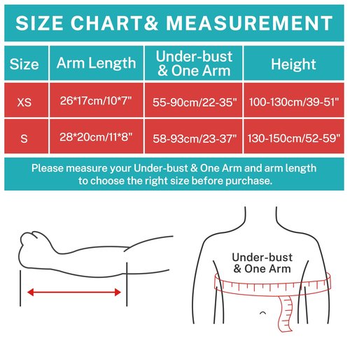 ENLUNTRA Kids Upper Extremity Sling, Breathable & Comfort Arm Sling Shoulder Immobilizer，Adjustable Arm Sling for Elbow Injury(Pink-XS)