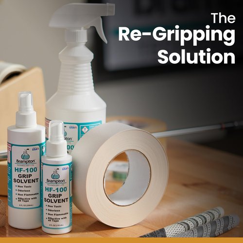Brampton Golf Grip Tape Roll, Premium Solvent-Activated Double Sided Adhesive for Golf Club Regripping, 48mm x 36 Yards