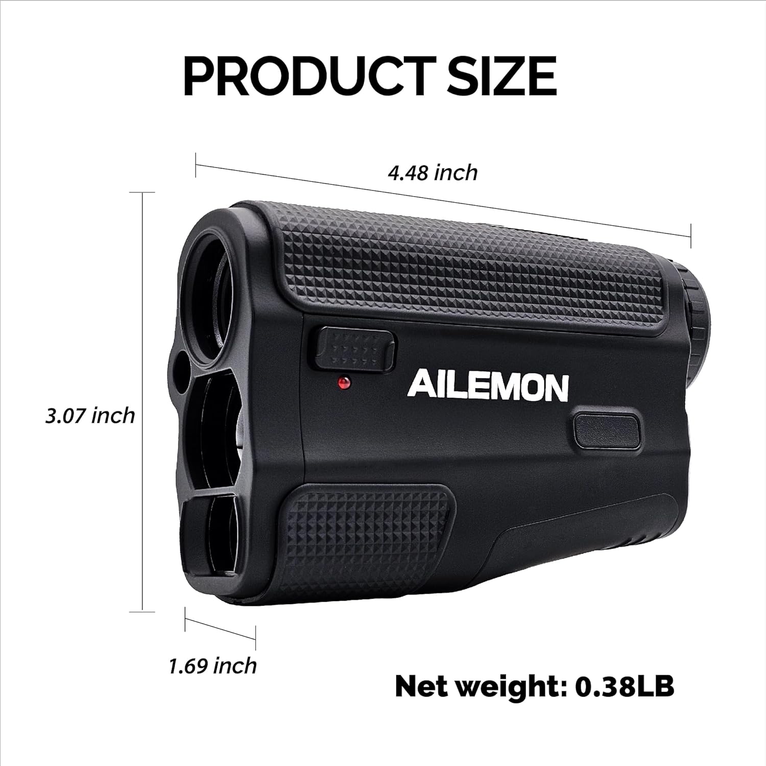 Skiennix Golf Laser Rangefinder - High-Precision 900Y with Fast Focus & Slope Mode Function