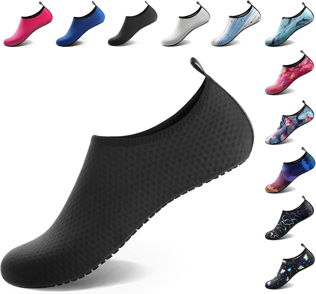 Skiennix Water Shoes - Quick-Dry Aqua Socks for Beach & Pool | Ideal for Adults & Youth