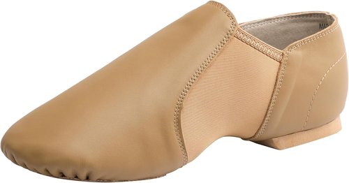 Linodes Unisex Jazz Shoes - Slip-On Leather Dance Footwear for Men & Women