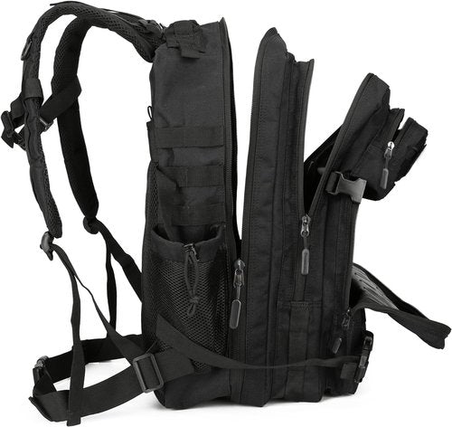 BAIXINGBAGS 45L Tactical Backpack - Waterproof Design for Men | Ideal for Tactical Operations (Black)