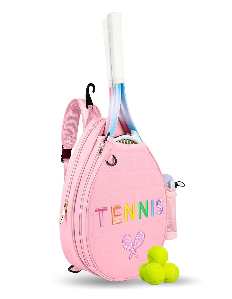 Pink Tennis Bag for Women Crossbody Sling Backpack - NZNDB