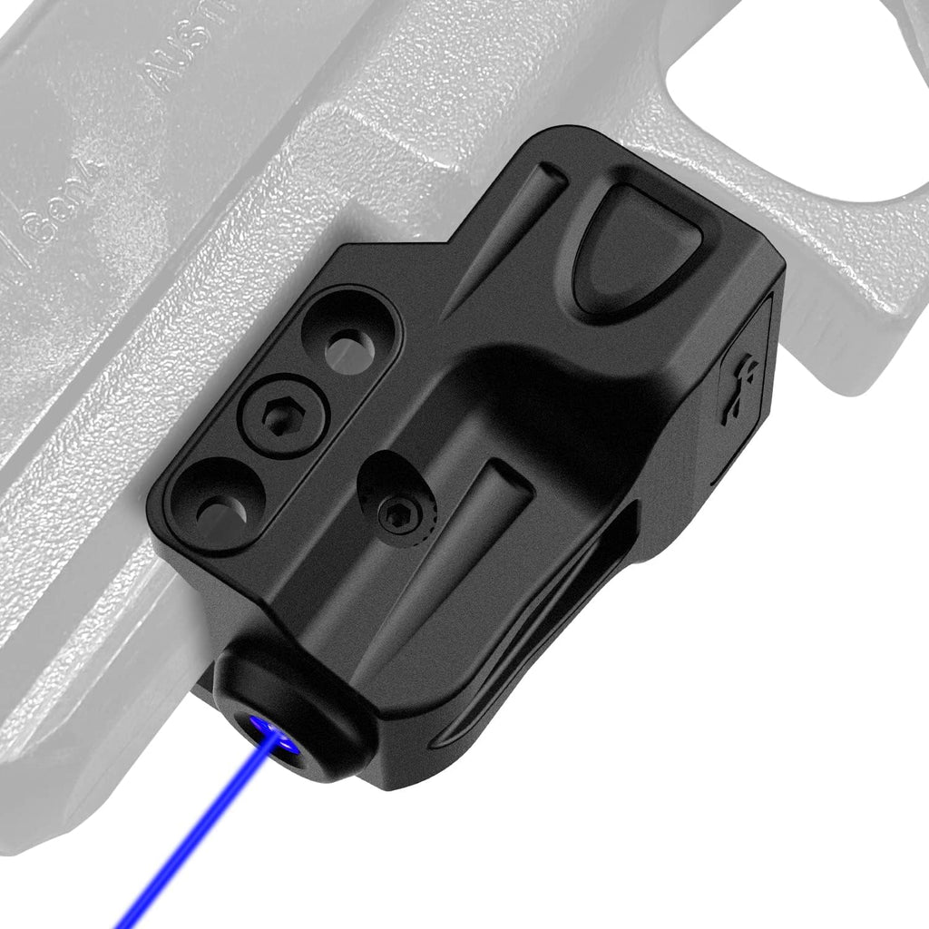 SOLOFISH Laser Sight for Pistol - Rechargeable Green/Red/Blue with Picatinny Rail