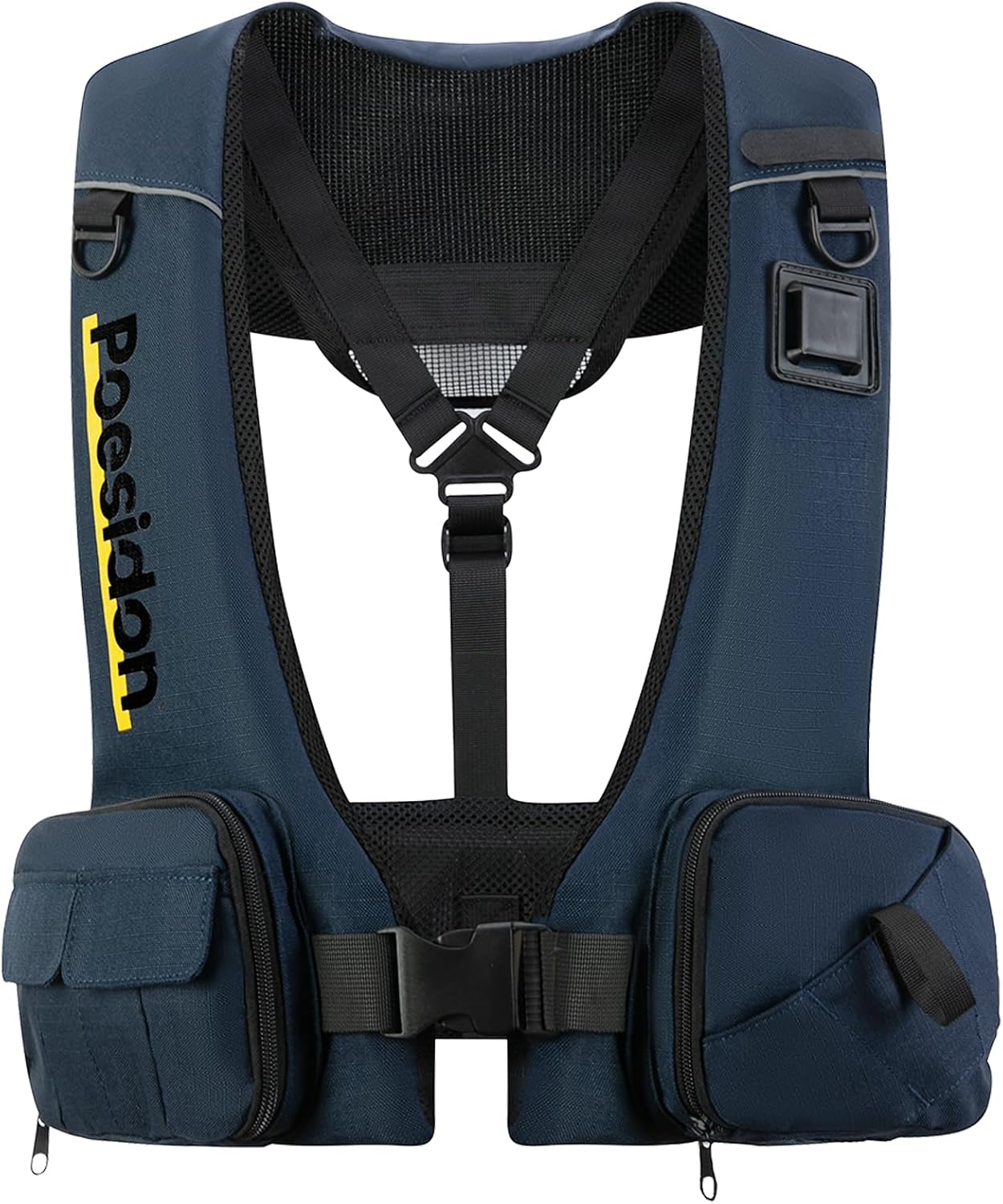 Skiennix Adjustable Lightweight Breathable Life Jacket - Classic Unisex Design with Dual Storage Pockets