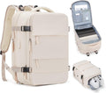 Skiennix Expandable Travel Backpack - Airline Approved, Waterproof Design for Men & Women | Perfect Carry-On Bag