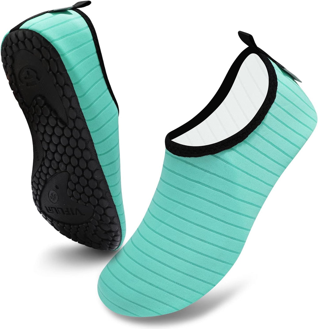 VIFUUR Aqua Yoga Shoes - Barefoot Quick-Dry Water Sports Socks for Men & Women | Slip-On Design