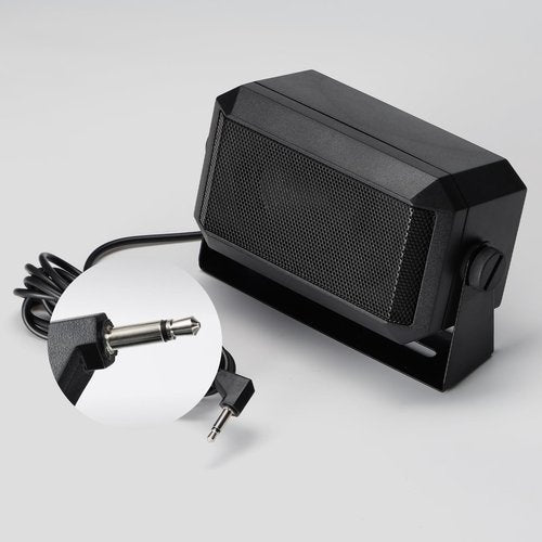 Radioddity RS58 External Mini Speaker for Car Mobile CB 10Meter Radio, 5Watts, Louder & Clearer, Extended Speaker Cable 74", Compatible w QT40 QT60Pro QT80 CB-900 PRO CB-500 DB50 CB-606